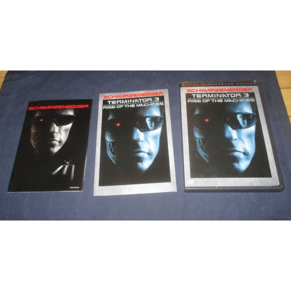 Terminator 3: Rise of the Machines (DVD, 2003, 2-Disc Set, Widescreen)